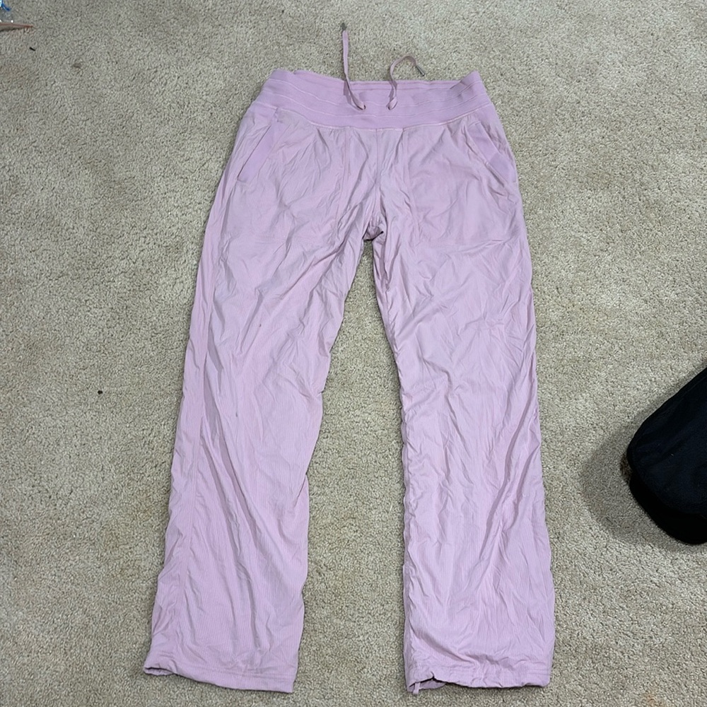 Lululemon Dance Studio Lined mid rise pants